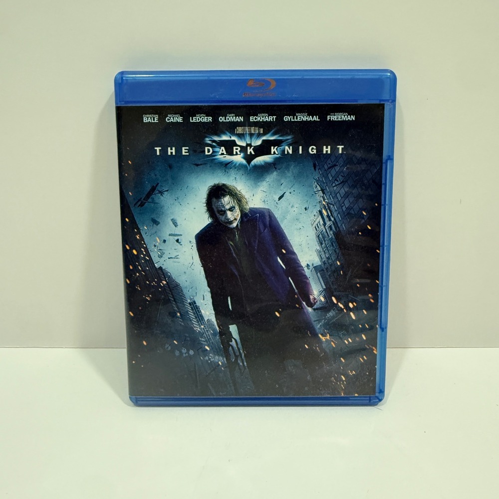 Warner Bros The Dark Knight Blu-ray Movie OS Blue Good 2-Disc Special Edition